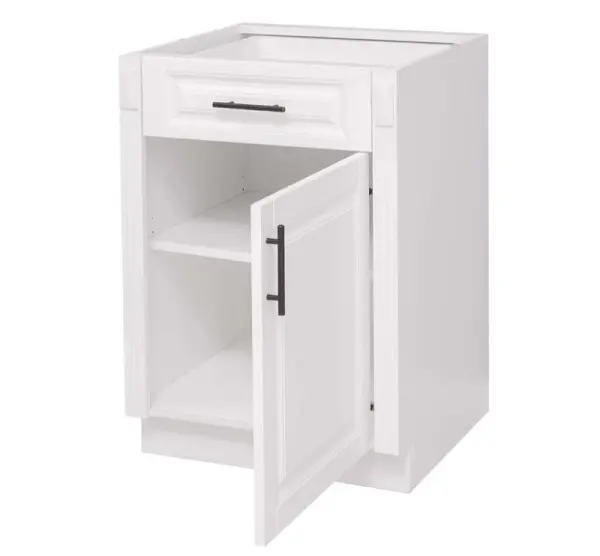 Тумба однодверная с 1 ящиком 60 см без столешницы Брюгге