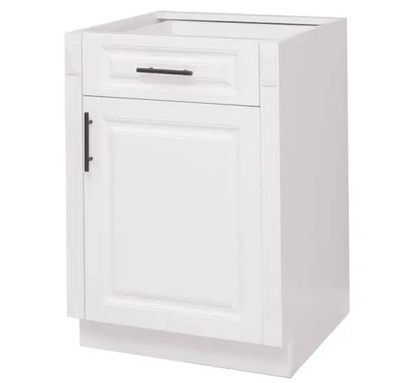 Тумба однодверная с 1 ящиком 60 см без столешницы Брюгге