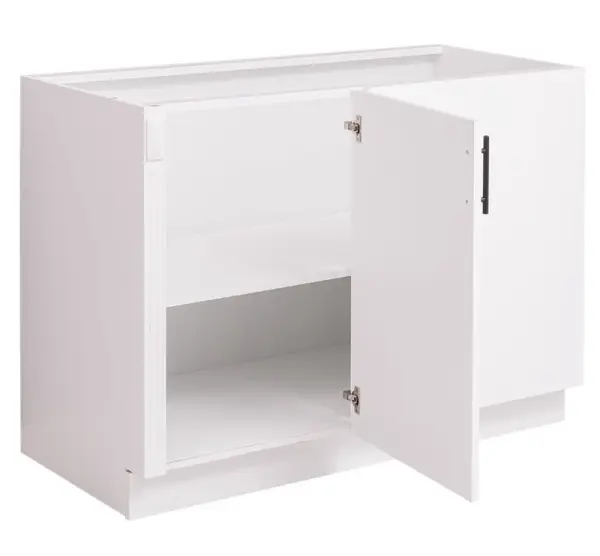 Тумба однодверная угловая слева без столешницы Брюгге