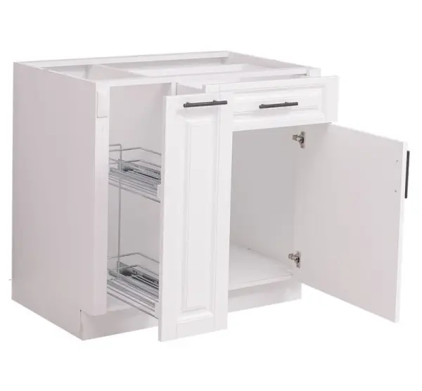 Тумба с выдвижной корзиной, 1 дверцей, 1 ящиком без столешницы Брюгге