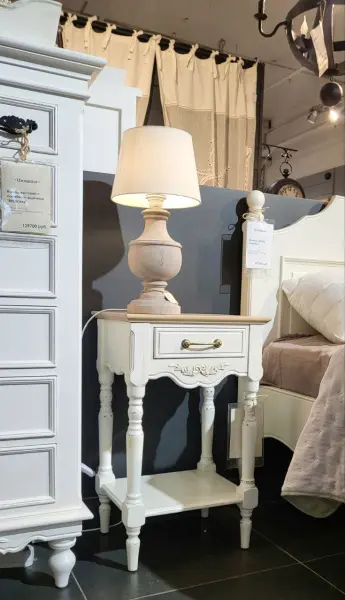 Тумбочка прикроватная с ящиком Марсель New Antique