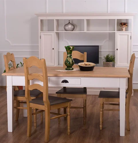 Стол обеденный Брюгге 180x90 с выдвижным ящиком