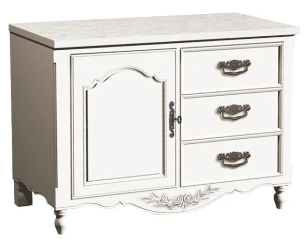 Тумба под раковину "Марсель" - дверца слева, без столешницы, ящики с доводчиками Blum