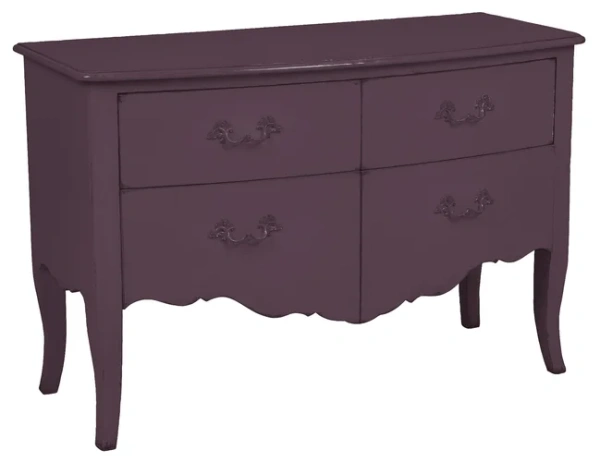 Комод из дерева большой Флоранс черника